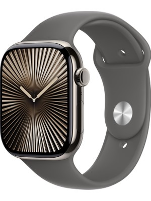 Apple Watch Series 10 GPS + Cellular 46 mm Natürel Titanyum Kasa ve 0,42 inç Ekran ile Sağlık Takibi Özellikleri