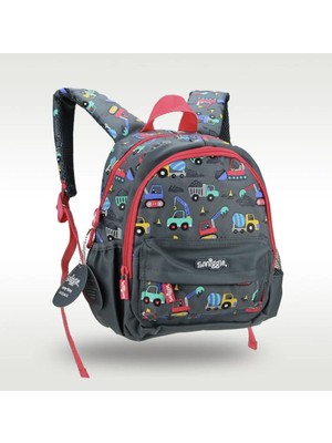 Petityu Smiggle Inşaat Arabaları Ekskavatör Kepçe Anaokulu Mini Çanta