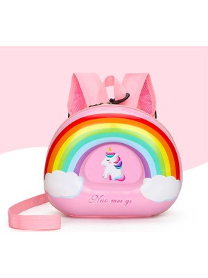 Petityu Unicorn Sevimli Donut Sugecirmez Sirt Cantasi Şeker Anaokulu Çantası