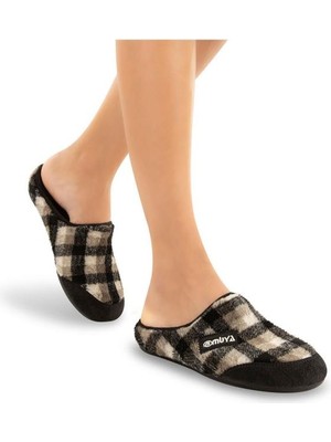 Muya Merida 31901-001 Kadın Kışlık Ev Terliği Siyah 36-40