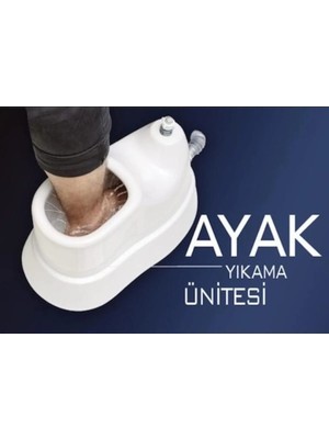 Abdestmatik ayak yıkama ünitesi