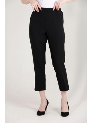 Balenbi Kadın Büyük Beden Havuç Paça Likralı Dokuma Pantolon 1004