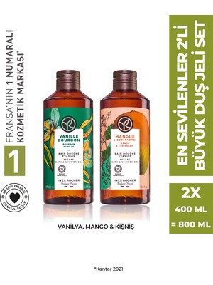 Yves Rocher En Sevilenler 2'Li Büyük Duş Jeli Setı-9916825