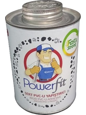 Powerfit Pvc Hızlı Yapıştırıcı Teneke Kutu 250 cc
