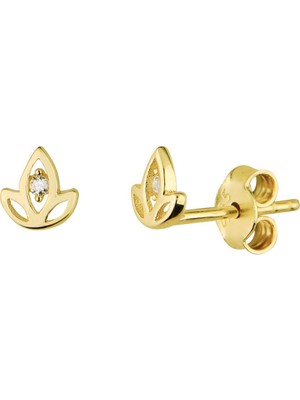 goldkupe 14 Ayar Altın Minik Küpe 0,71 gr