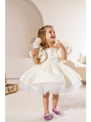Linola Baby Kids Daisy Kabarık Balerin Elbisesi