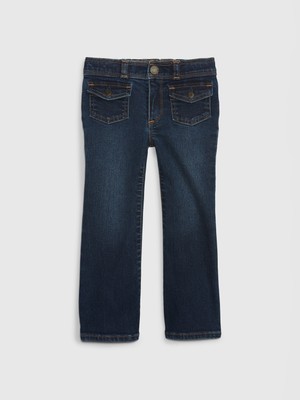 Kız Bebek Lacivert '70S Flare Jean Pantolon