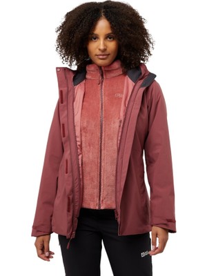 Jack Wolfskin Rotwand 3ın1 Kadın Outdoor Ceketi A60333