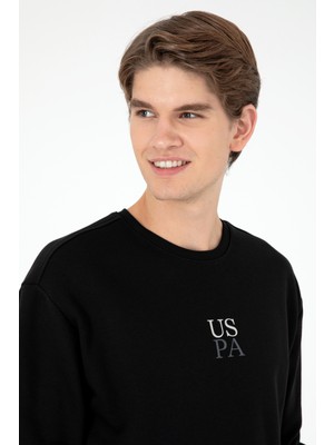 U.S. Polo Assn. Erkek Siyah Sweatshirt 50293420-VR046