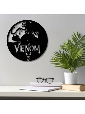 Venom 3.lü  Duvar Süs Dekoru. Ahşap Lazer Kesim Duvar Tablo . Hediye Olarak Mükemmeldir