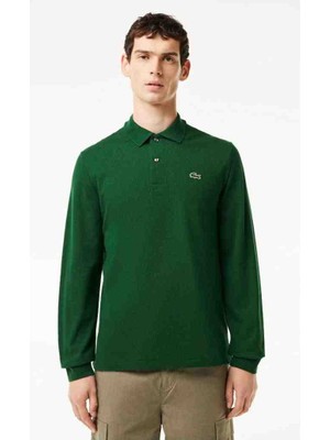 Lacoste Polo Uzun Kol Nefti Regular Fit