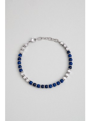 So CHIC Lapis Taşlı 21 Cm Çelik Erkek Bileklik