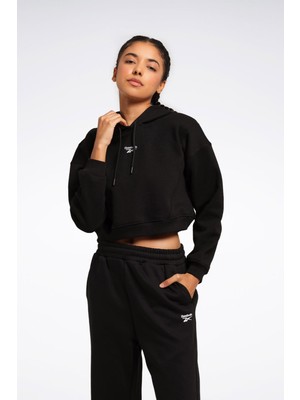 Reebok Eva Hoodıe Siyah Kadın Sweatshirt