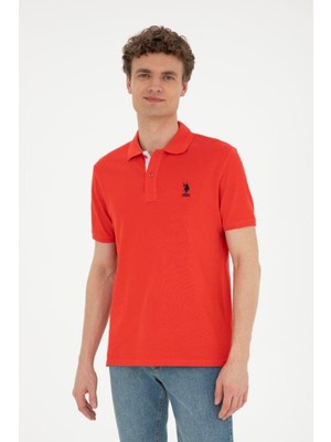 U.s. Polo Logolu % 100 Pamuk Regular Fit Polo Yaka T Shirt Erkek T Shirt G081SZ0111794832