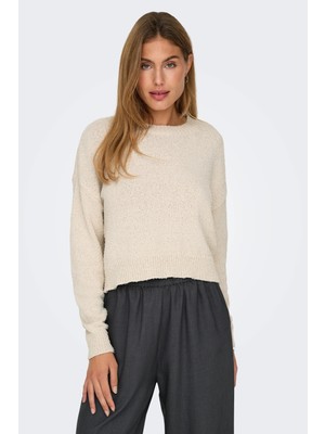 Only Onlteresa Regular Fit Bisiklet Yaka Örme Kazak Bayan Kazak 15326112