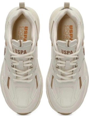 U.s Polo Assn. Isabella 4pr Bej Kadın Sneaker