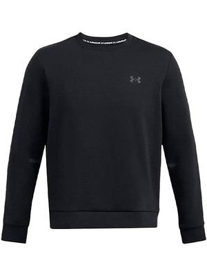 Under Armour Unstoppable Flc Crew Eu Erkek Sweatshirt 1389351-001 Siyah