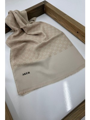 Aker Monogram Soft Pamuk Şal 1090100-981