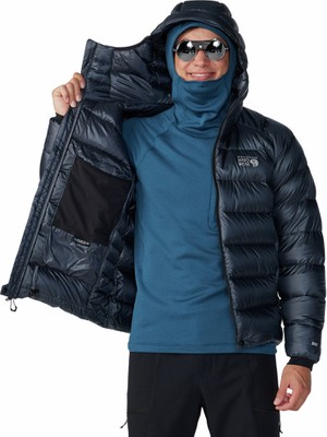 Mountain Hardwear Phantom Alpine Down Kapüşonlu Erkek Kaz Tüyü Mont