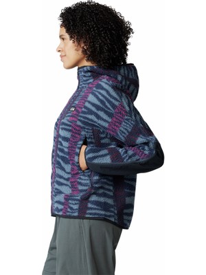 Mountain Hardwear Hicamp Printed Hoody Kadın Polar Üst