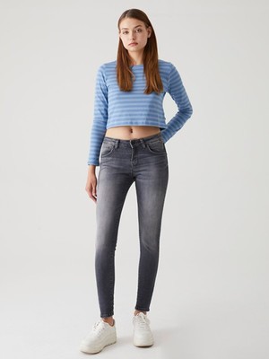 LTB Kadın  Nıcole Orta Bel Jean Pantolon