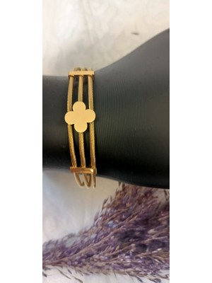Lilly And Molly Jewelry Van Cleef Çelik Kelepçe
