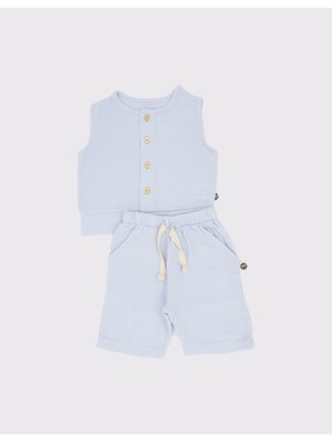 RG Brand Bebek Muslin Atlet-Şort Seti