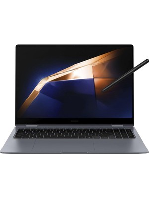 Samsung Galaxy Book4 Pro – 16" Amoled 5.18 Ma 120Hz Dokunmatik Gaming Laptop - Intel Core Ultra 7 155H - Intel Arc - 16GB LPDDR5X Ram - 1tb Pcle 4 SSD - Win 11 Home - Ay Taşı Grisi