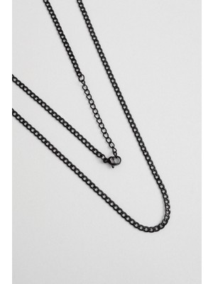 So CHIC Çark Detaylı 21 Cm Çelik Erkek Bileklik