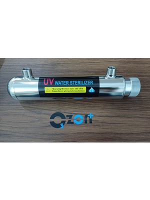 Ozon Ultraviyole Cihazı. 6W Hydrolight 0,2 Sistemi 1/4"