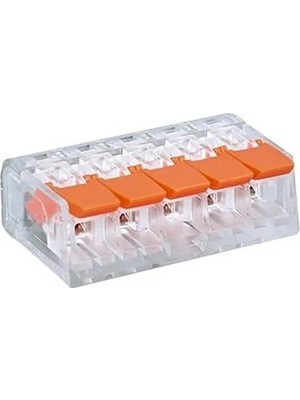 Çetinkaya 10 Adet 5'li Tırnaklı Buat Klemens (Wago Tip)