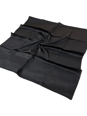 Aker Ipek Eşarp - 8911701-373 Antrasit Siyah Sura