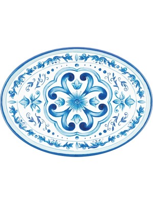 Guzzini Blues Kayık Tabak 50 cm x 36 cm x 3 cm