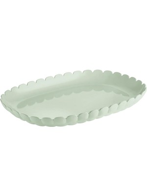 Guzzini Tiffany L Kayık Tabak Yeşil
