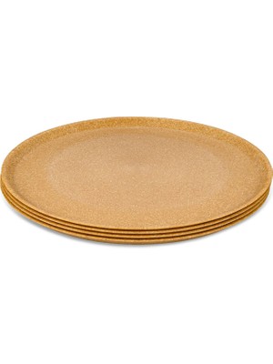 Koziol 4'lü Tabak 25,5 cm Kahverengi