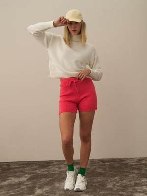 Balıkçı Yaka Oversize Kazak