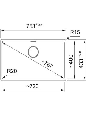 Franke Maris Mrg 210/110-72 Bianco Granit Eviye Actıve Plus Doccia Armatür Sıvı Sabunluk Üçlü Set Bianco