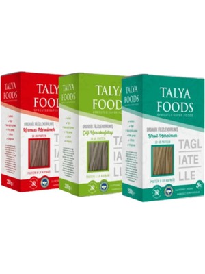 Talya Foods Tagliatelle 3'lü Süper Avantaj Set 3x200g