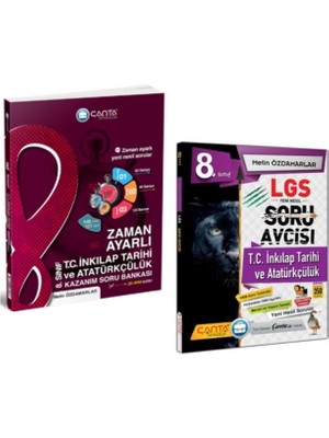 Çanta Yayıncılık 8. Sınıf T.C. İnkılap Tarihi ve Atatürkçülük Zaman Ayarlı Kazanım Soru Bankası + LGS Soru Avcısı