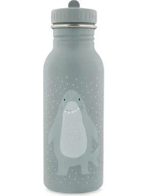 Trixie Mr. Shark Suluk - 500ML - Pipetsiz Su Matarası - Paslanmaz Çelik Su Şişesi 