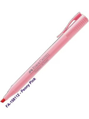 Faber-Castell Fosforlu Kalem 38 Pastel Pembe (158112)