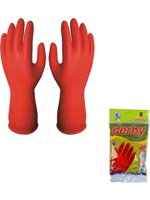 Derby Lateks Bulaşık Eldiveni 10 Numara