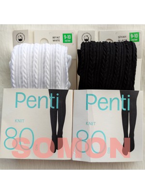 Kız Çocuk 2'li Desenli Külotlu Çorap ( 2 Adet Çocuk Kilotlu Çorap )