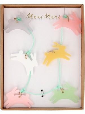 Meri Meri - Leaping Bunny Necklace - Tavşan Kolye