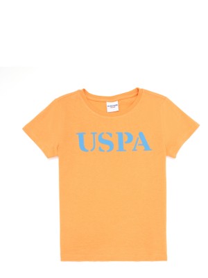 U.S. Polo Assn. Erkek Çocuk Turuncu Tişört Basic 50263028-VR051