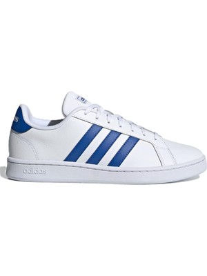 adidas Grand Court Mens Leather Sneaker Hakiki Deri Erkek Günlük Spor Ayakkabı Beyaz