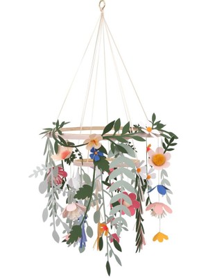 Meri Meri - Paper Garden Chandelier - Bahçe Süs Avize