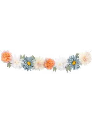 Meri Meri - Flowers In Bloom Giant Garland - Dev Çiçekler Asılan Süs