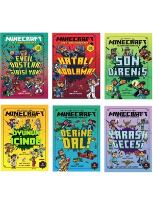Minecraft Seti (Yarasa Gecesi + Derine Dal + Oyunun Içinde + Son Direniş + Hatalı Kodlama + Evcil Dostlar)
