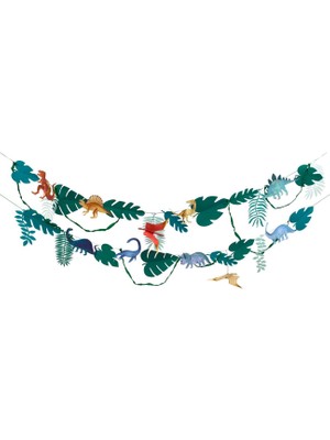 Meri Meri - Dinosaur Garland - Dinozor Asılan Süs